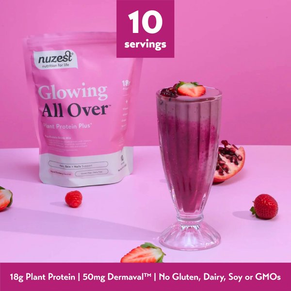 Nuzest Plant Protein Plus+ - Glowing All Over (250g) (EXP: 04/26)
