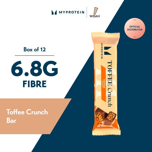 Myprotein Toffee Crunch Bar 30g (Box of 12)