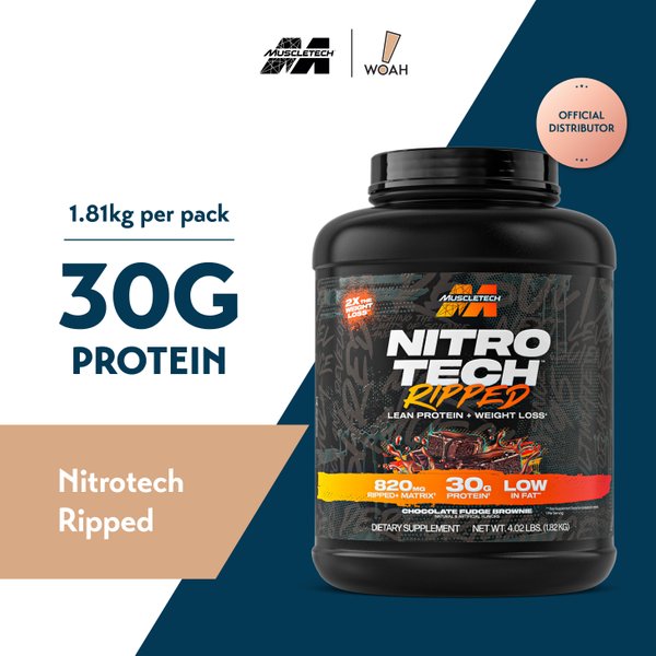 MuscleTech Nitrotech Ripped (4lbs)