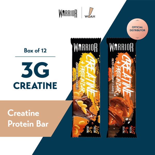 [Halal Delights] Warrior Creatine Bar (Box of 12) x2