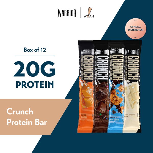 Warrior Crunch Protein Bar (12 Bars)