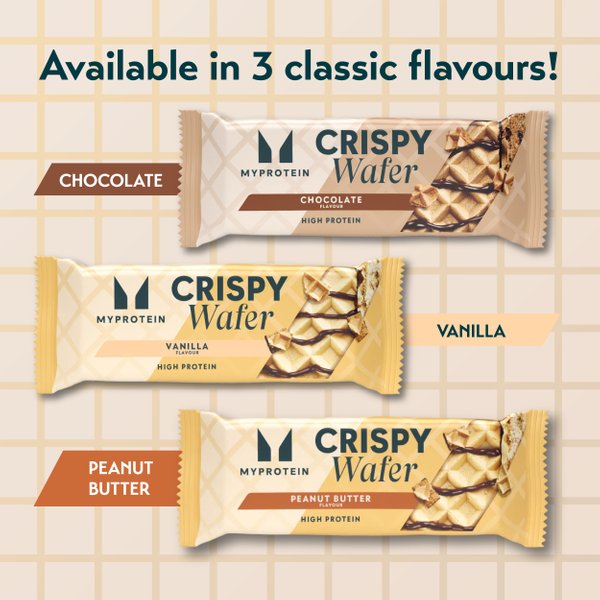 MYProtein Crispy Protein Wafer [Box of 10]