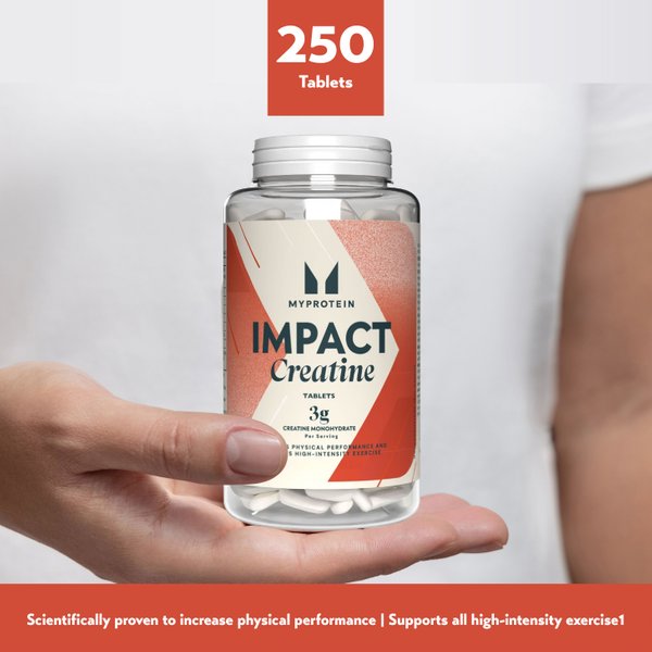 MyProtein MyVitamins Creatine Monohydrate Tablets (250 Tablets)