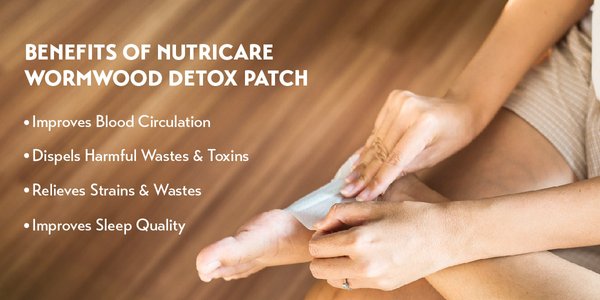 NutriCare Wormwood Detox Foot Patch (Box of 10)