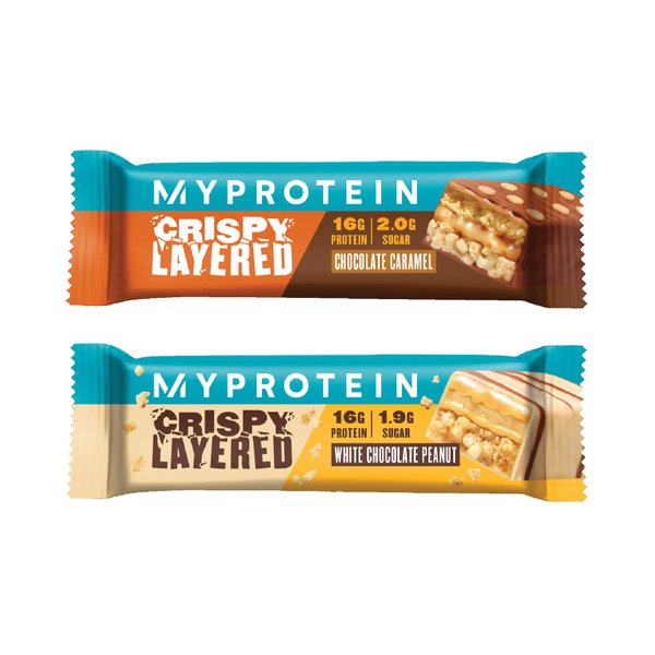 MyProtein Crispy Layered Protein Bar (Box of 12)